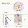 Parapluie Original Duckhead Ice - Collection Arty Cats | Bien couvert sous la pluie glacée !