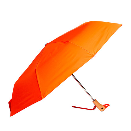 Parapluie Original Duckhead - Nouvelle collection - couleur Papaya - Le canard de toutes les pluies
