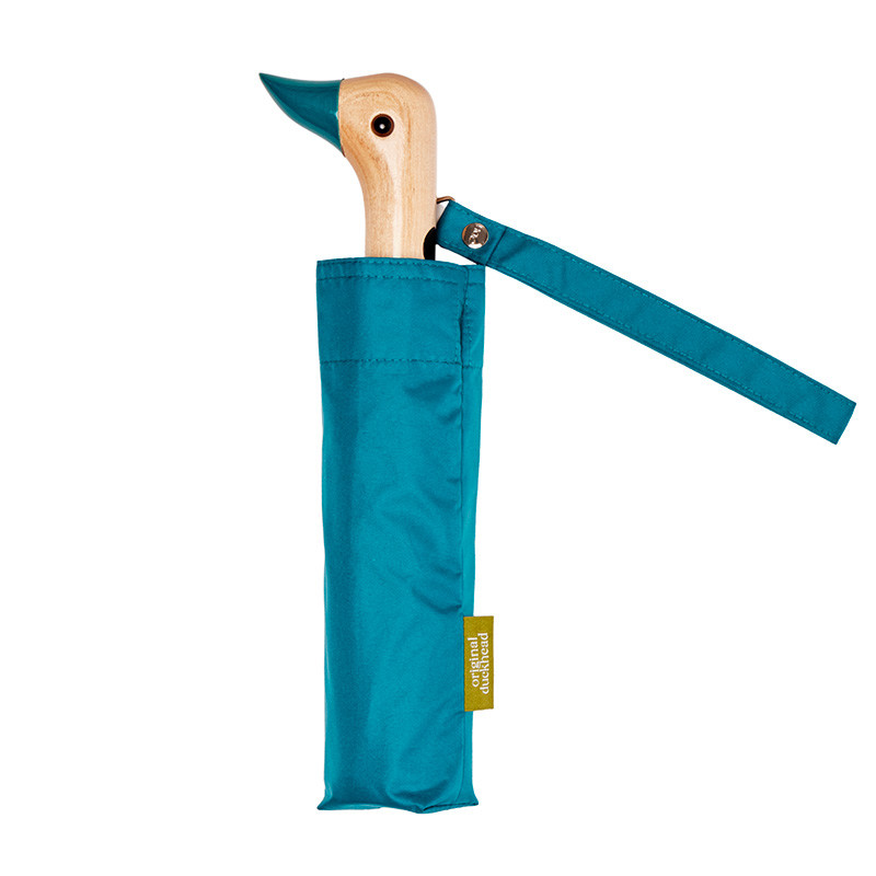 Parapluie Original Duckhead - Nouvelle collection - couleur Teal - Le canard de toutes les pluies