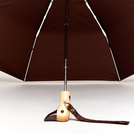 Parapluie Original Duckhead - Nouvelle collection - couleur Espresso - Le canard de toutes les pluies !