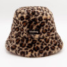 Hindbag - Chapeau Bob Léopard en Fausse Fourrure  - L'accessoire Femme chic et doux en mode écoresponsable Hindbag - Chapeau Bob Léopard en Fausse Fourrure  - L'accessoire Femme chic et doux en mode écoresponsable