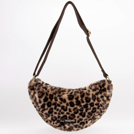 Sac Banane HindbagAndrea Léopard - La mode chic en Fausse Fourrure