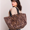 Hindbag Claude Léopard - Le sac Cabas en Fausse Fourrure chic et stylé Hindbag Claude Léopard - Le sac Cabas en Fausse Fourrure chic et stylé