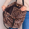 Hindbag Claude Léopard - Le sac Cabas en Fausse Fourrure chic et stylé Hindbag Claude Léopard - Le sac Cabas en Fausse Fourrure chic et stylé
