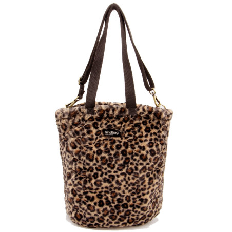 Hindbag Paul Léopard - Le Grand Sac Cabas en Fourrure Éthique et responsable