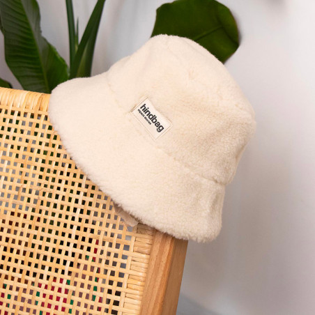 Bob Hindbag Teddy Chéri Arctique - Le chapeau Éthique en fourrure Végan