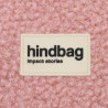 Nouvelle collection Hindbag Teddy Chéri - la mode en fourrure éthique couleur Rose Poudré