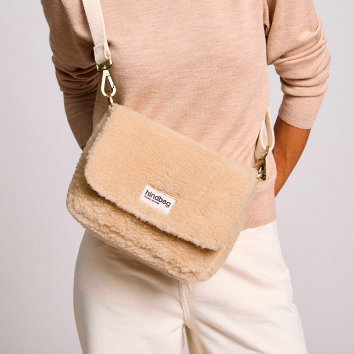 Sac à main Hindbag Margault Teddy Chéri - La collection en Fourrure Éthique