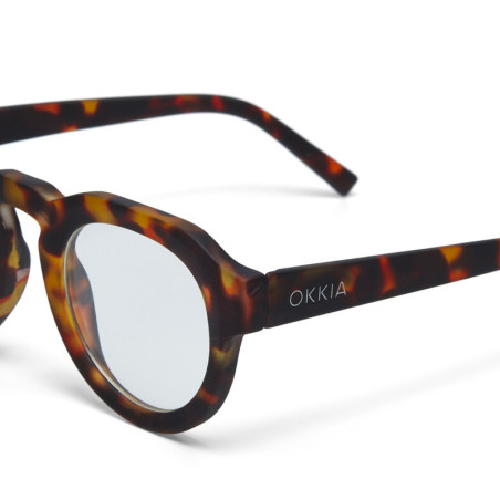 Lunettes de lecture Okkia - loupe Zeno Havana - OK-042-CH – design élégant et grossissement précis