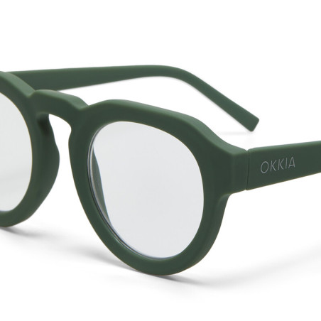 Lunettes de lecture Okkia - loupe Zeno Green - OK-042-GR – design élégant et grossissement précis