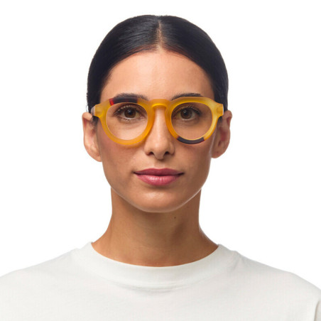 Lunettes de lecture Okkia - loupe Zeno Giallo Jaune - OK-042-Y3H – design élégant et grossissement précis