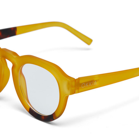 Lunettes de lecture Okkia - loupe Zeno Giallo Jaune - OK-042-Y3H – design élégant et grossissement précis