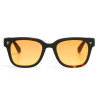 LUNETTES DE SOLEIL OKKIA GIOVANNI - COULEURS HAVANA BLACK ET VERRES JAUNE | OK012-BK-YE