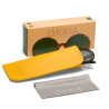 LUNETTES DE SOLEIL OKKIA MONICA - COULEUR HAVANA ET VERRES VERT - REF OK014 CH-GR