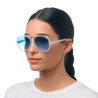 OKKIA - LUNETTES DE SOLEIL ALESSIO - DARK BLUE LENS - OK021-TCL