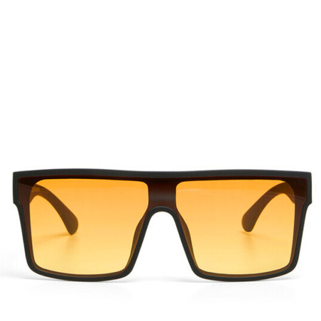 LUNETTES DE SOLEIL TOKYO - MONTURES NOIR ET VERRES JAUNE - OK033-BK-YE