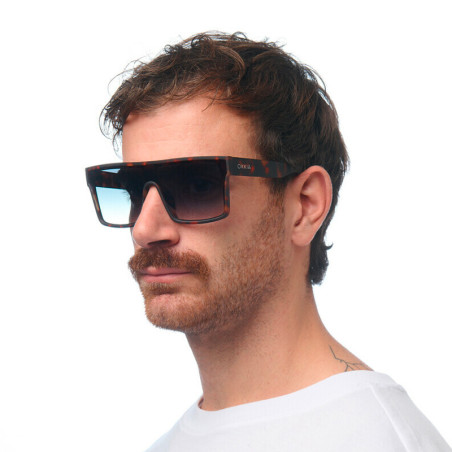 LUNETTES DE SOLEIL TOKYO - MONTURES HAVANA ET VERRES GREEN - OK033-BK-OR