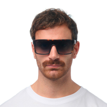 LUNETTES DE SOLEIL TOKYO - MONTURES HAVANA ET VERRES GREEN - OK033-BK-OR