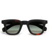 Lunettes de Soleil OKKIA Firenze - Monture Noir Havana et verres Green – Protection UV 400 | OK068-B3H-GR