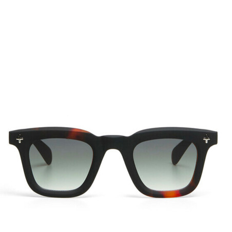 Lunettes de Soleil OKKIA Firenze - Monture Noir Havana et verres Green – Protection UV 400 | OK068-B3H-GR