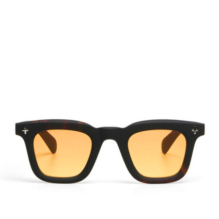 Lunettes de Soleil OKKIA Firenze - Monture Noir Havana et verres Jaune – Protection UV 400 | OK068-B3H-YE