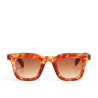 Lunettes de Soleil OKKIA Firenze - Monture Sahara Havana et verres Marron – Protection UV 400 | OK068- SH-BR