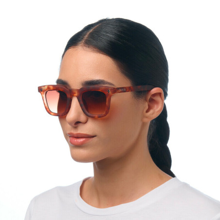 Lunettes de Soleil OKKIA Firenze - Monture Sahara Havana et verres Marron – Protection UV 400 | OK068- SH-BR