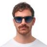 Lunettes de Soleil OKKIA Firenze - Monture Noir Havana et verres Bleu – Protection UV 400 | OK068-B3H-BL