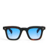 Lunettes de Soleil OKKIA Firenze - Monture Noir Havana et verres Bleu – Protection UV 400 | OK068-B3H-BL