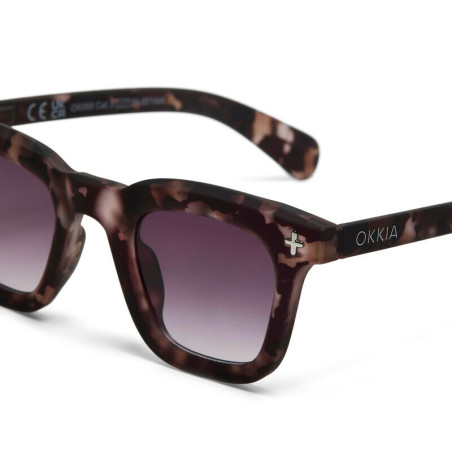 Lunettes de Soleil OKKIA Firenze - Monture Dirty Havana – Protection UV 400 | OK068-DH