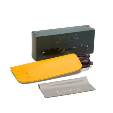 Lunettes de Soleil OKKIA Firenze - Monture Dirty Havana – Protection UV 400 | OK068-DH
