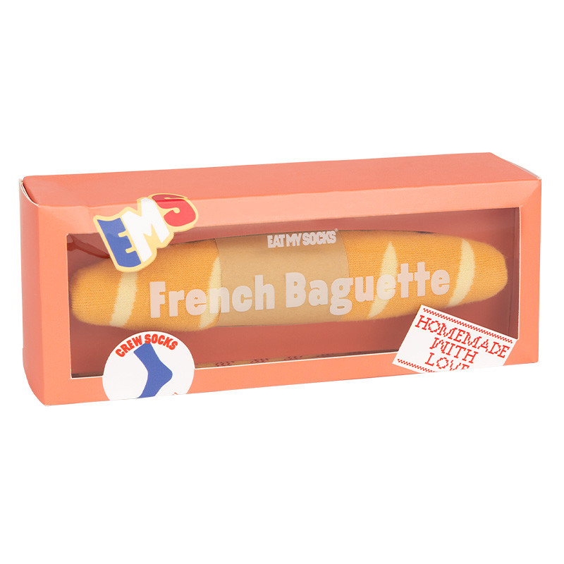 Coffret French Baguette Eat My Socks - Chaussette Taille Unique du 36 au 46