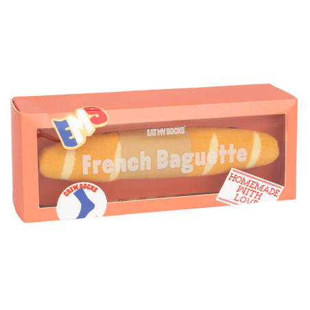 Coffret French Baguette Eat My Socks - Chaussette Taille Unique du 36 au 46