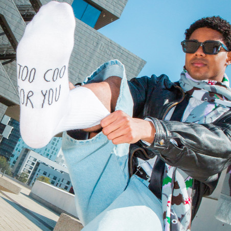 Chaussettes originales Eat My Socks motif Pigeon - Taille unique qui va du 36 au 46