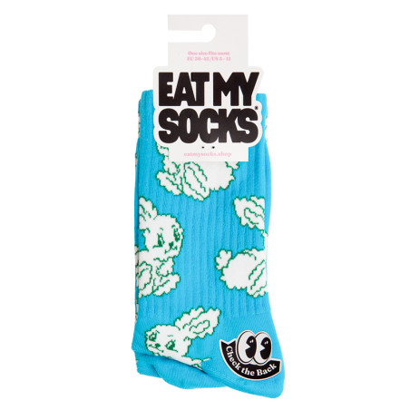 Chaussettes fantaisie Flat Socks motif LATE BUNNY - Taille unique qui va du 36 au 46