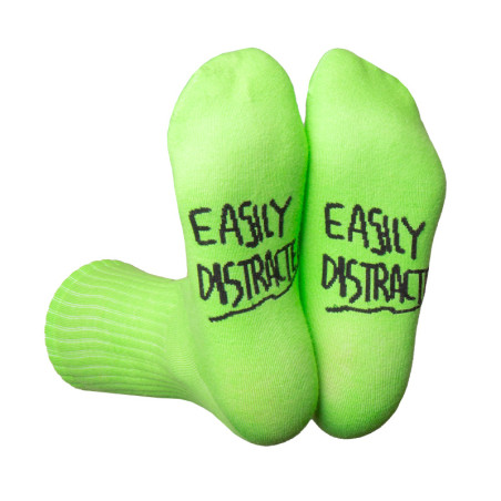 Chaussettes fantaisie Flat Socks motif HOT-DOG - Taille unique qui va du 36 au 46