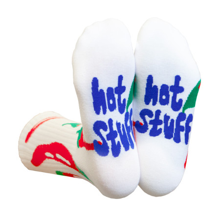 Paire de chaussettes Eat My Socks style pop - Motif Chili - Taille unique qui va du 36 au 46