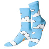 Paire de chaussettes Eat My Socks style pop - Motif Clouds - Taille unique qui va du 36 au 46