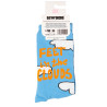Paire de chaussettes Eat My Socks style pop - Motif Clouds - Taille unique qui va du 36 au 46