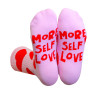 Chaussettes lifestyle homme femme Eat My Socks - Motif Love - Taille unique qui va du 36 au 46