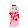 Chaussettes lifestyle homme femme Eat My Socks - Motif Love - Taille unique qui va du 36 au 46
