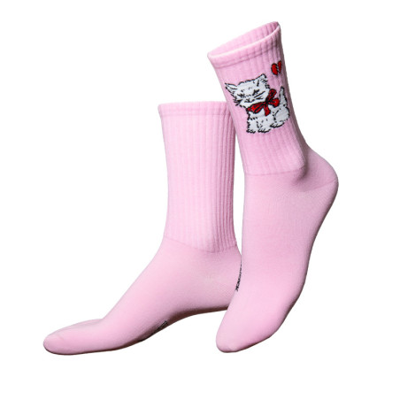 Chaussettes originales Eat My Socks motif Vintage Cat - Taille unique qui va du 36 au 46