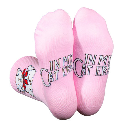 Chaussettes originales Eat My Socks motif Vintage Cat - Taille unique qui va du 36 au 46