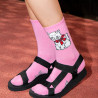 Chaussettes originales Eat My Socks motif Vintage Cat - Taille unique qui va du 36 au 46