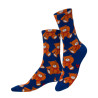 Chaussettes fantaisie Flat Socks motif Teaddy Bear - Taille unique qui va du 36 au 46