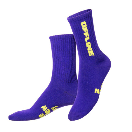OffLine, la Paire de chaussettes Eat My Socks en style pop - Taille unique qui va du 36 au 46