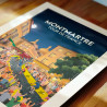 Tour de France 2026 - Affiche officielle - Étape Montmartre