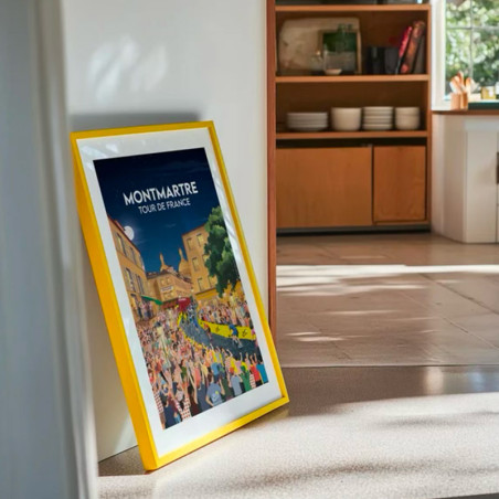 Tour de France 2026 - Affiche officielle - Étape Montmartre