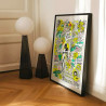 Tour de France 2026 - Affiche officielle - Parcours Doodle-Art