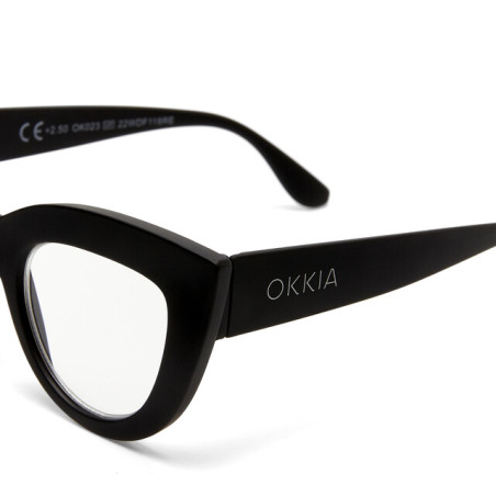 Lunettes de Lecture OKKIA Claudia Big Cat Eye OK023 | Style Cat Eye Élégant